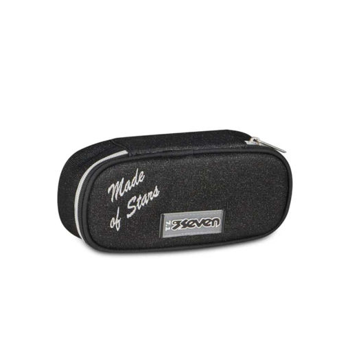 Picture of SEVEN MADE OF STARS ROUND BLACK PENCIL CASE